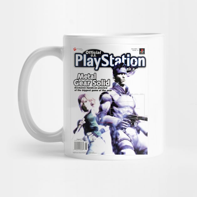 METAL GEAR SOLID Official U.S. PlayStation Magazine by Zalbathira